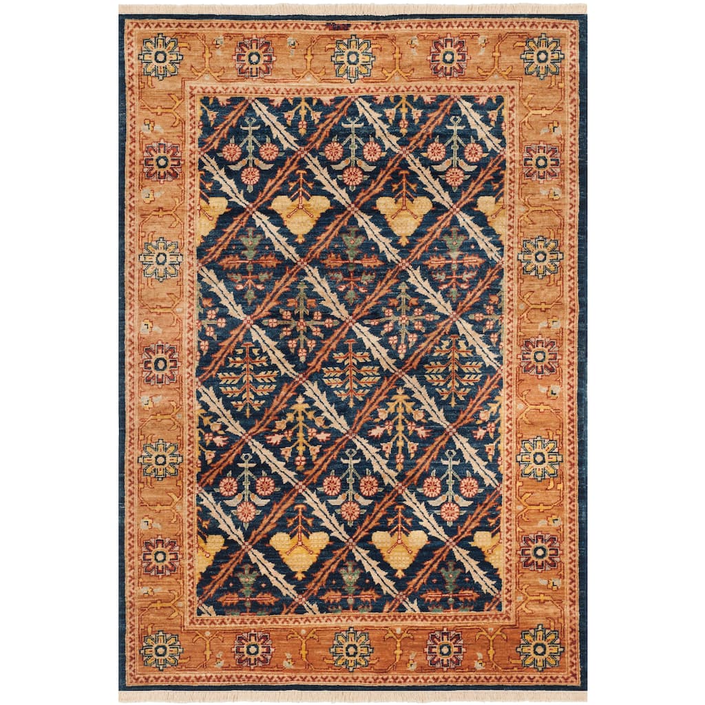 SAFAVIEH Couture Hand-knotted Peshawar Valerica Traditional Oriental Vegetable Dye