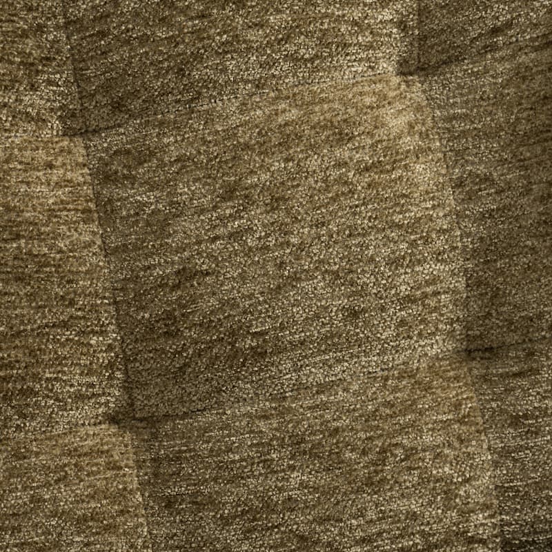 Olive Green Modern 24.21" Upholstered Button Tufted Arm Chair with Wood Legs for Living Room