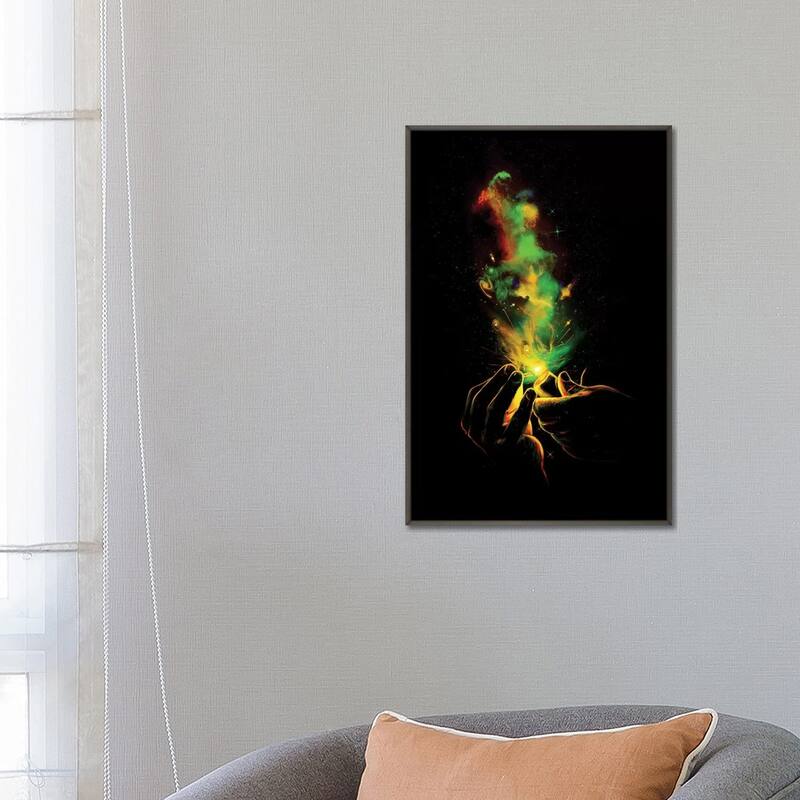 iCanvas "Light It Up" by Nicebleed Framed