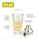 preview thumbnail 2 of 7, Glass Recipe Shaker by True - Clear - 9" x 3.25"