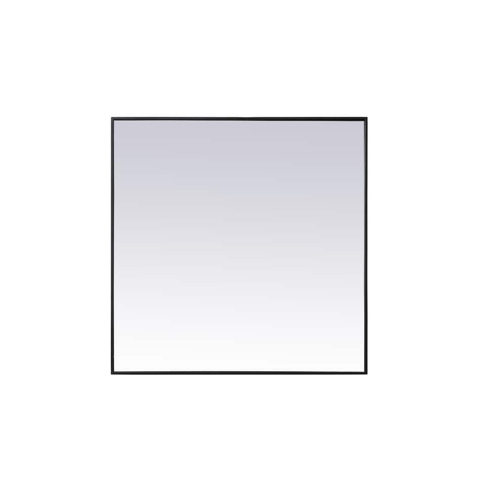 Indigo Home Metal Frame Square Mirror 42 inch