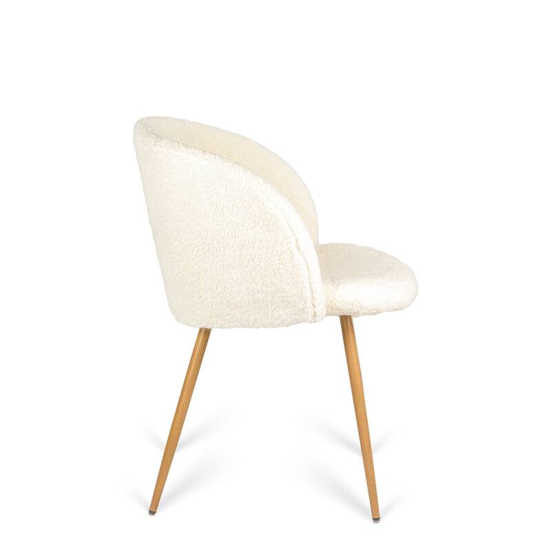 Rocking Accent Chair Tufted Upholstered Linen Wingback