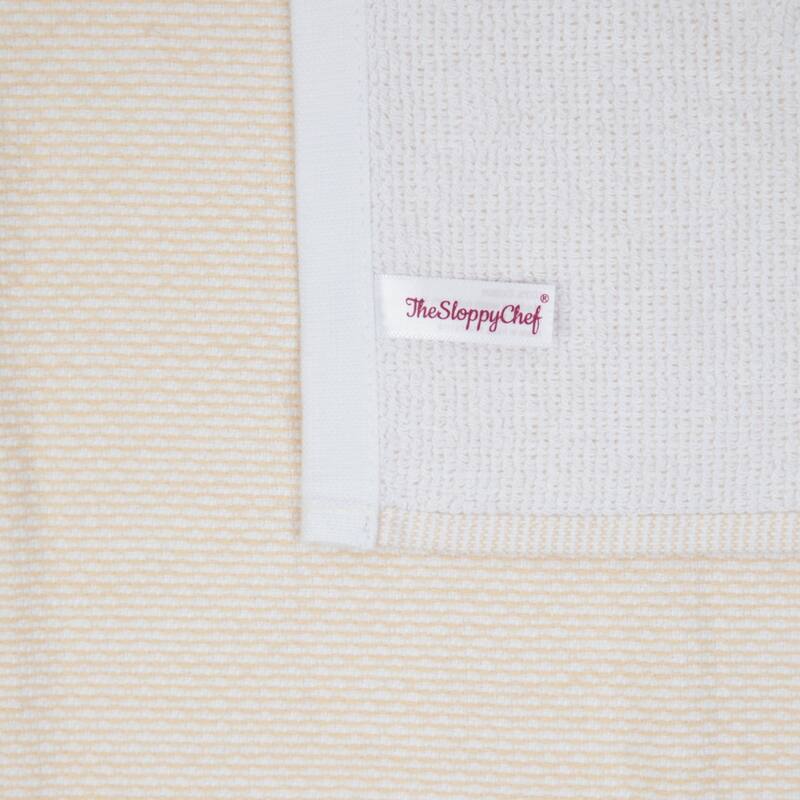 The Sloppy Chef Yarn Dyed 6-Piece Kitchen Towels - 16x26