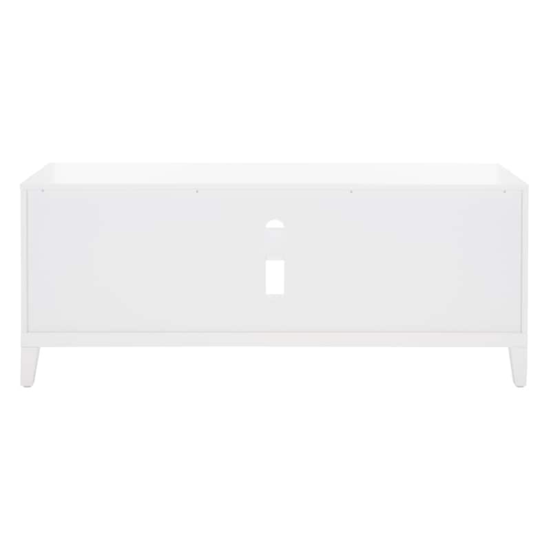 SAFAVIEH Tenika 2 Door Single Shelf Media Stand - 54" W x 16" D x 22" H - 54Wx16Dx22H