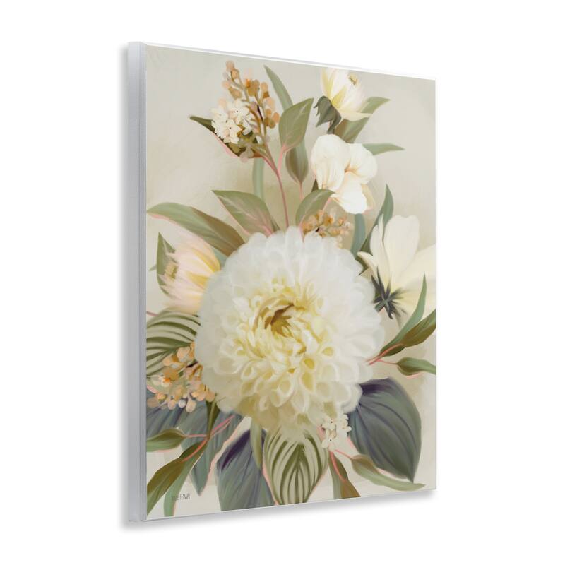 Stupell Elegant Dahlia Bundle Wall Plaque Art Design By House Fenway