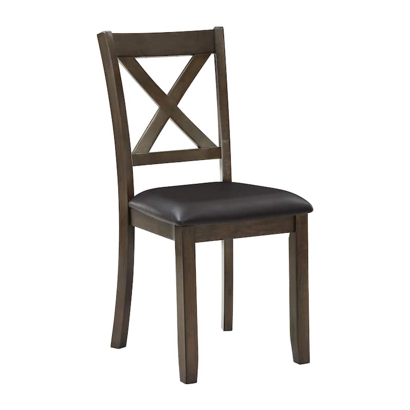 Serdarli 5-Piece Dining Set - Charcoal Brown