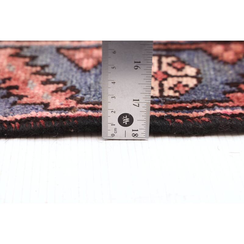 ECARPETGALLERY Hand-knotted Antalya Vintage Black, Dark Copper Wool Rug - 3'9 x 6'4