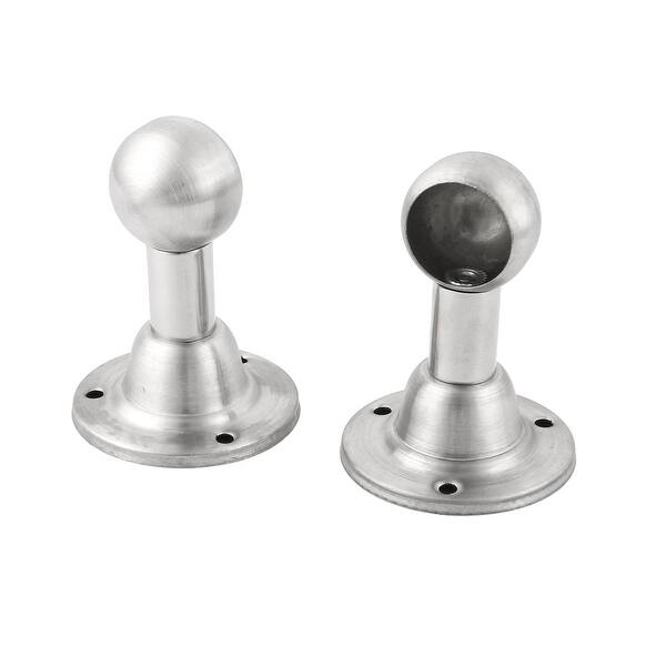 Shop Wardrobe Closet Rod Bracket Support Holder Flange Socket
