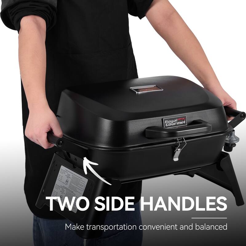 Royal Gourmet GT2007 Portable Tabletop Gas Grill, Black