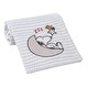 preview thumbnail 2 of 6, Bedtime Originals Snoopy Love Soft White/Taupe Fleece Baby Blanket w/ Applique