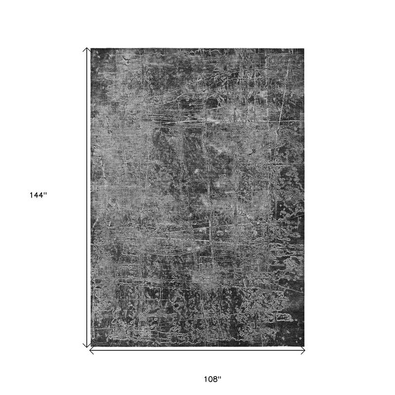 Alrim Modern Art-Inspired Weather Resistant Timeless Fusion Outdoor Rug