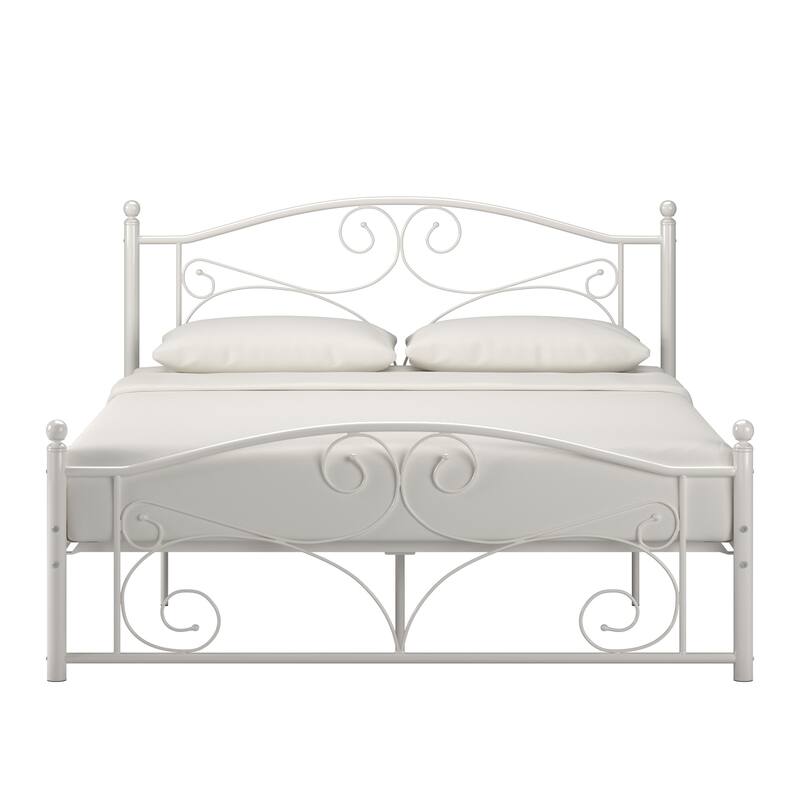 Adrian Metal Platform Bed by iNSPIRE Q Classic