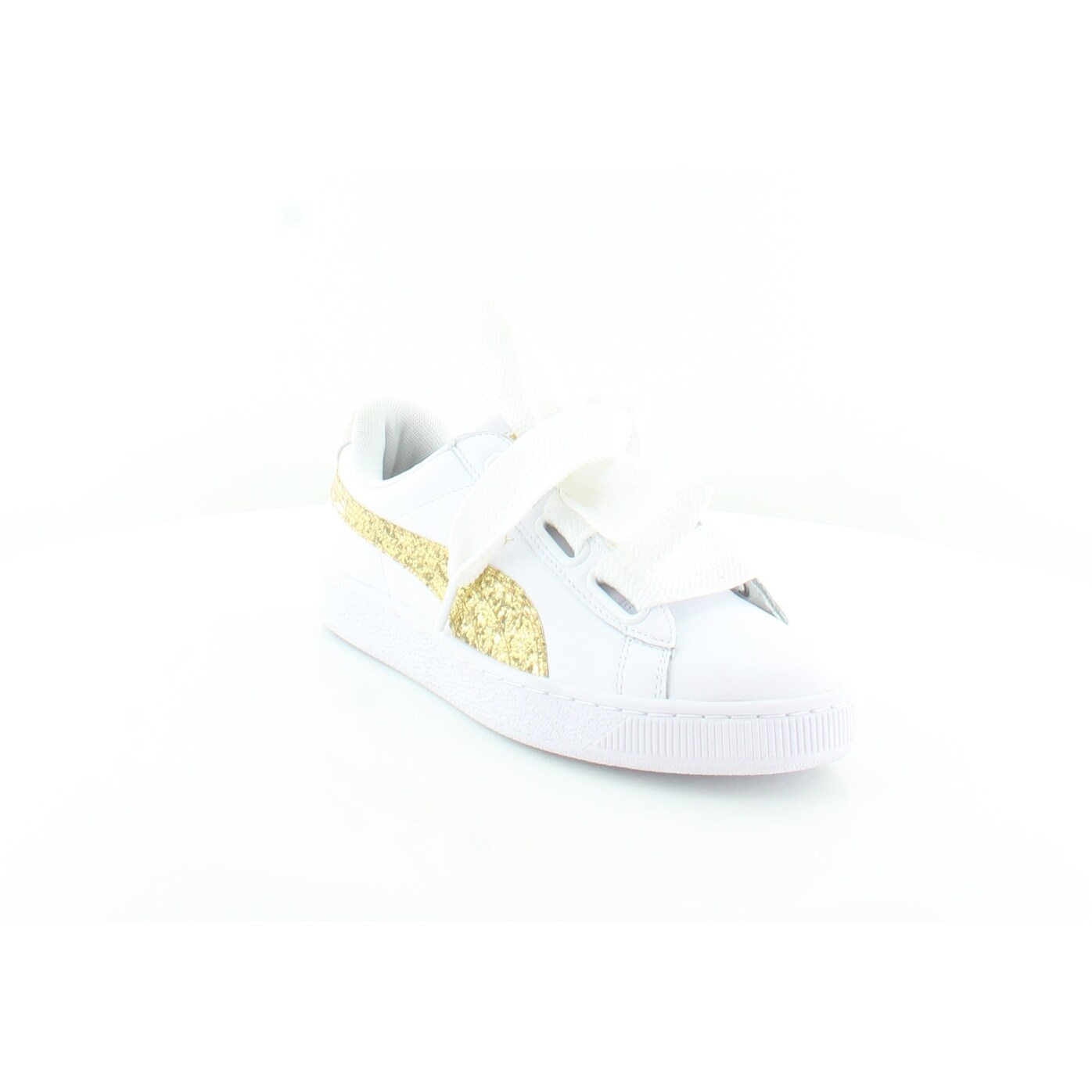 Puma basket heart womens yellow clearance