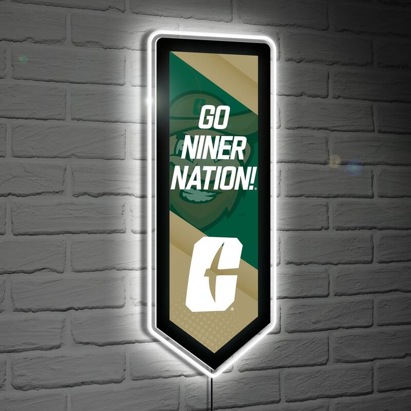 UNC Charlotte LED Lighted Sign - Multi