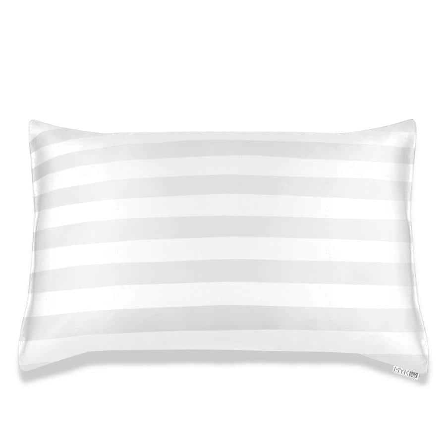 MYK Striped Mulberry Silk Pillowcase