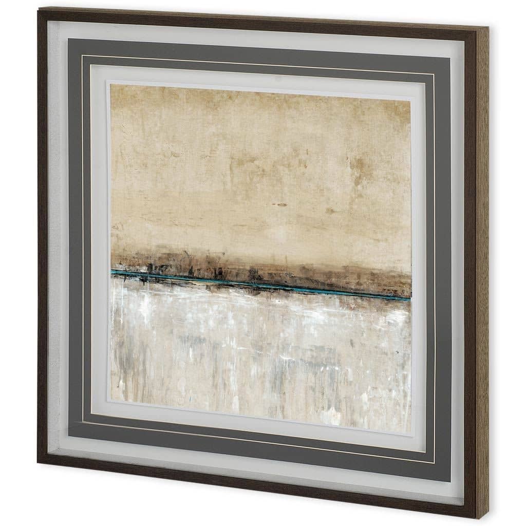 Blue Line II Framed Art Print