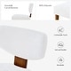 preview thumbnail 8 of 40, HULALA HOME Hipolito Mid Century Modern Ergonomic Dining Chair with Solid Wood Legs Set of 2