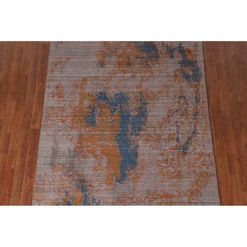 Abstract / Modern Area Rug Hand-Knotted Wool Carpet - 5'2" x 8'3"