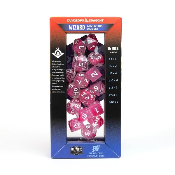 Dungeons & Dragons Adventure Dice Set: Wizard - Bed Bath & Beyond