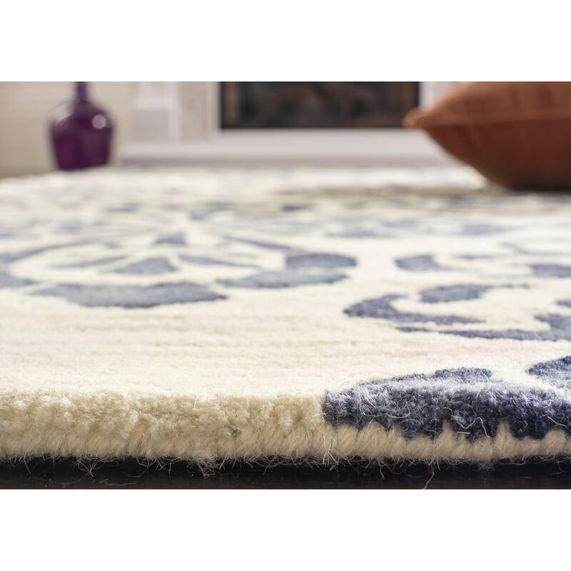 SAFAVIEH Handmade Dip Dye Stas Watercolor Vintage Boho Wool