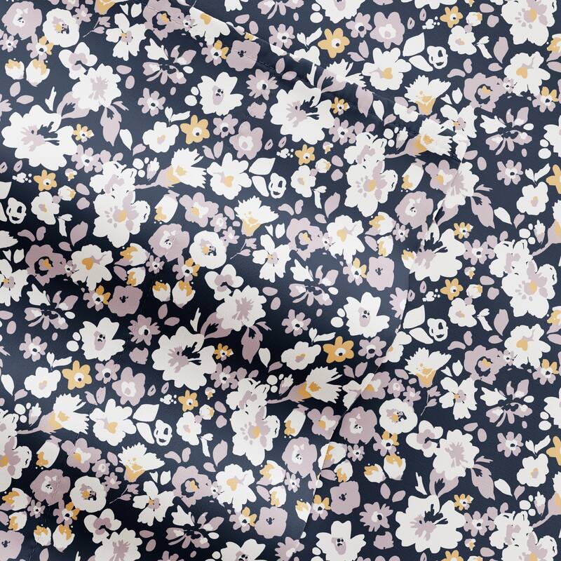 Delicate Blossoms Patterned Ultra-Soft Bed Sheet Sets