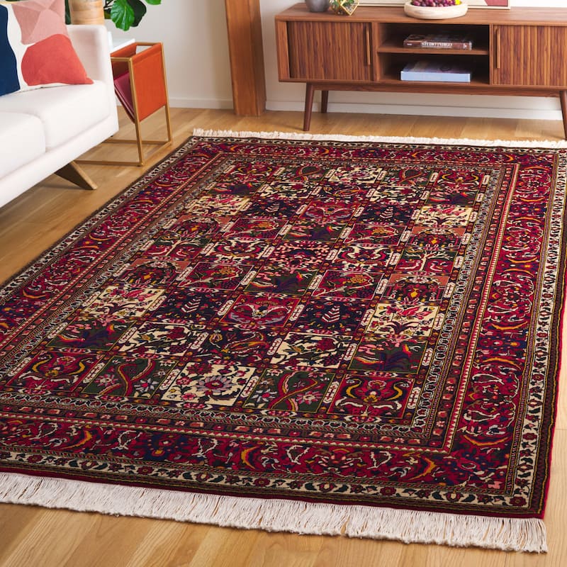SAFAVIEH Handmade Fern Estie Traditional Oriental Wool Rug