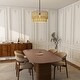 preview thumbnail 3 of 8, Boho Light Fixture 2-Tier Handwoven Rattan Pendant Lights