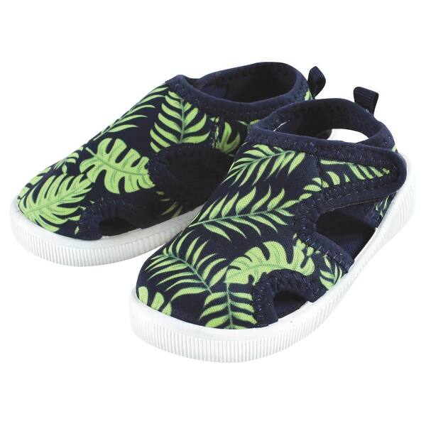 slide 1 of 1, Hudson Baby Infant, Toddler and Kids Boy Sandal and Water Shoe, Palm Leaf Palm Leaf - 10T
