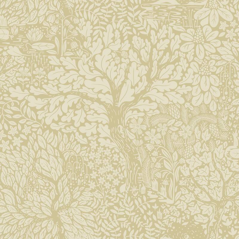 A-Street Prints Olle Sage Forest Sanctuary Wallpaper