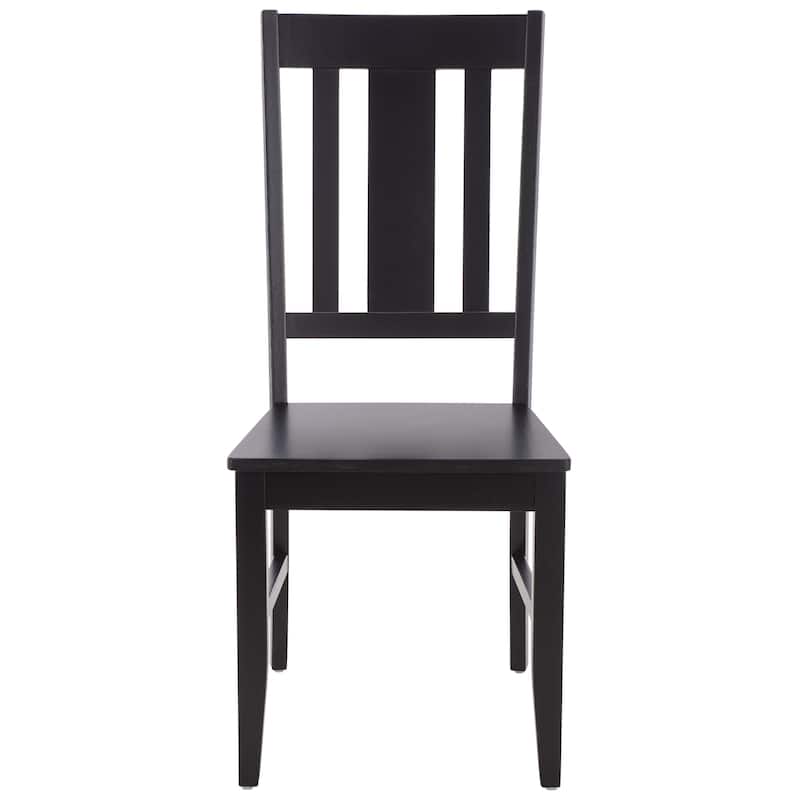 SAFAVIEH Home Roswitha Slat Back Side Chair - 18"W x 22"D x 39"H