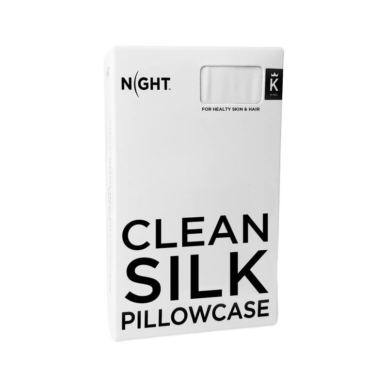 NIGHT Clean Silk Mulberry Silk Beauty Pillowcase