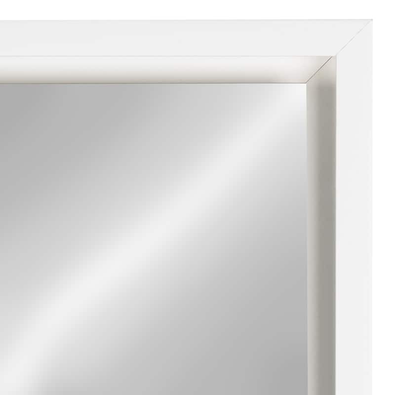 Kate and Laurel Evans Framed Wall Panel Mirror - 16x48