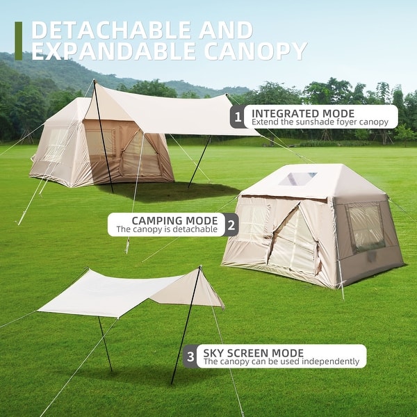 zelt für 6 personen amazon Zelte Sechseckiges 6-Mann-Festival-Kuppelzelt, 6-Personen-Familiencampingzelte mit 360°-Panoramablick, 4-Jahreszeiten-Luxus-Doppelschicht-Glamping-Glockenzelt aus großem Segeltuch for Urlaubswanderpar Sport & Freizeit MDSALE26 Mistakes Beginners Make When Lens:Smoke Anti Fog PFT