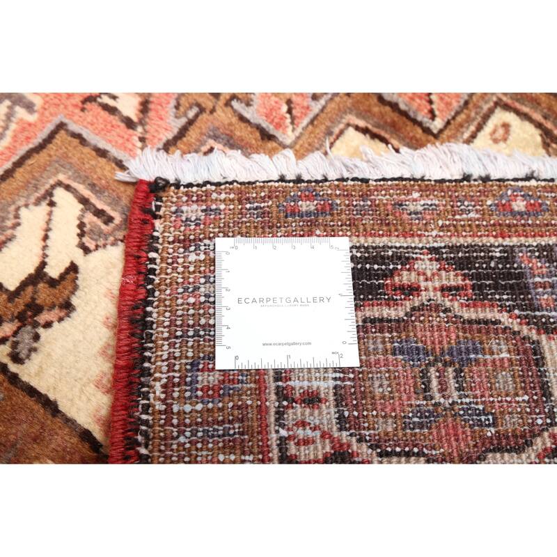 ECARPETGALLERY Hand-knotted Sarabi Light Red Wool Rug - 6'4 x 9'7