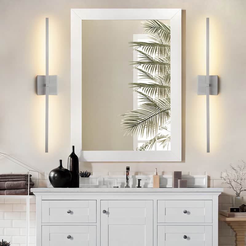Modern Vanity Lighting Fixtures 24/30/39 inch Bathroom Vanity Lights Over Mirror Wall Sconce for Bathroom