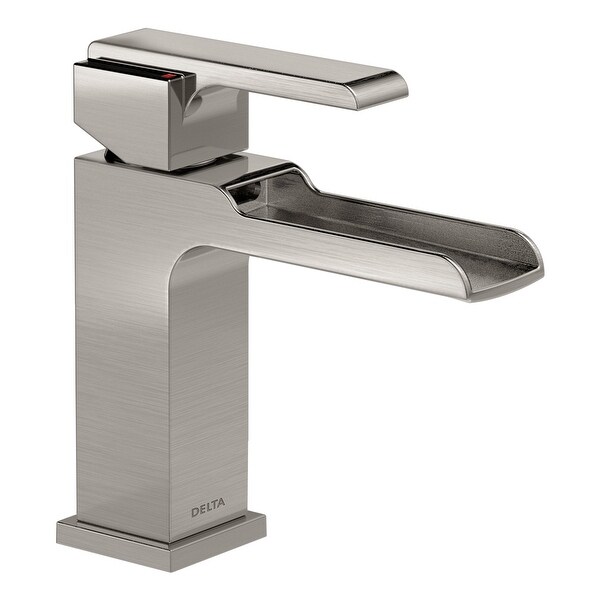 Delta 568LF-LPU Ara 1.2 GPM Single Hole Waterfall Bathroom Faucet