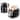 MegaChef 1.8 Quart Kitchen Essential Electric Tea Kettle and Toaster Combo in Black