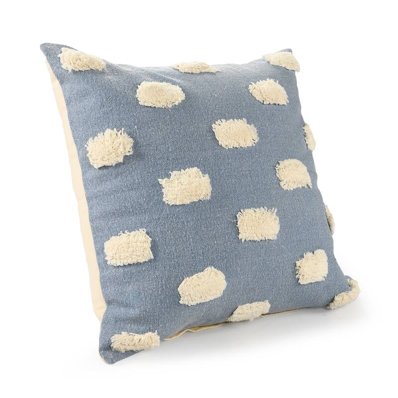 Sevita Zeal Light Pom-pom Cotton Throw Pillow, Set of 2