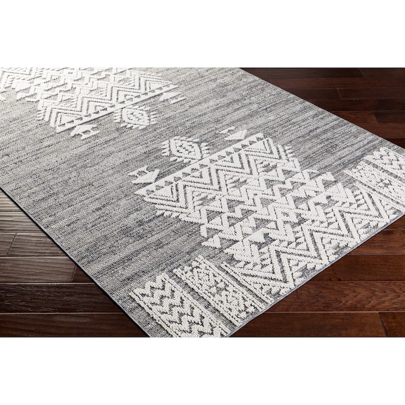 Surya Campbell Indoor/ Outdoor Tribal Area Rug