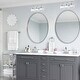 preview thumbnail 4 of 24, 3/ 4 - Light Modern Glam Luxuriou Dimmable Crystal Bathroom Vanity Light Linear Wall Light