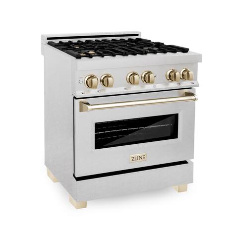 Autograph Edition 30" 4.0 cu. ft. Dual Fuel Range with Gas Stove and Electric Oven in Fingerprint Resistant Stainless Steel