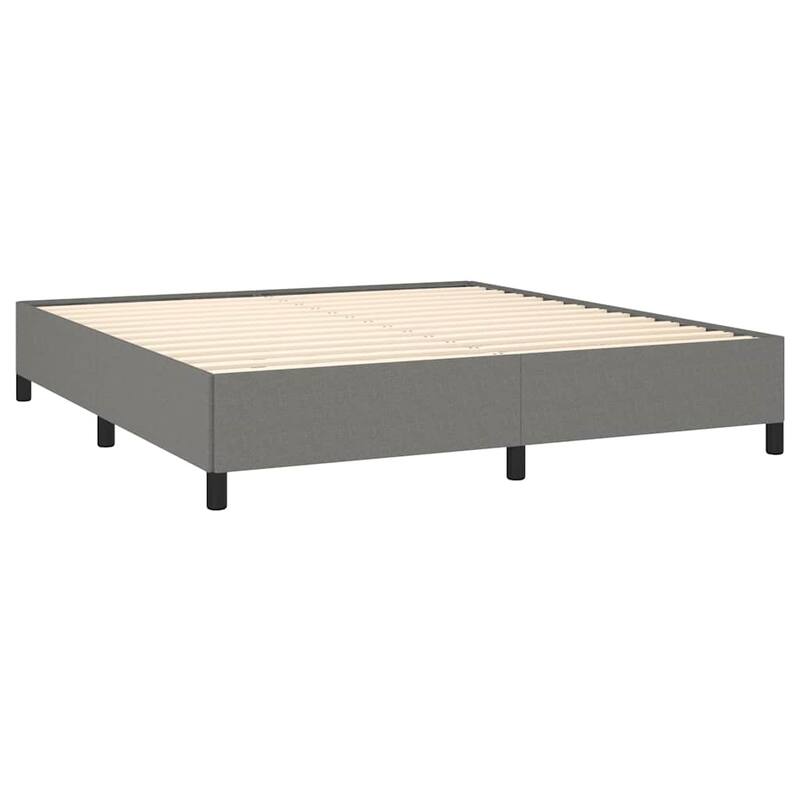 vidaXL Bed Frame, Fabric, No Mattress