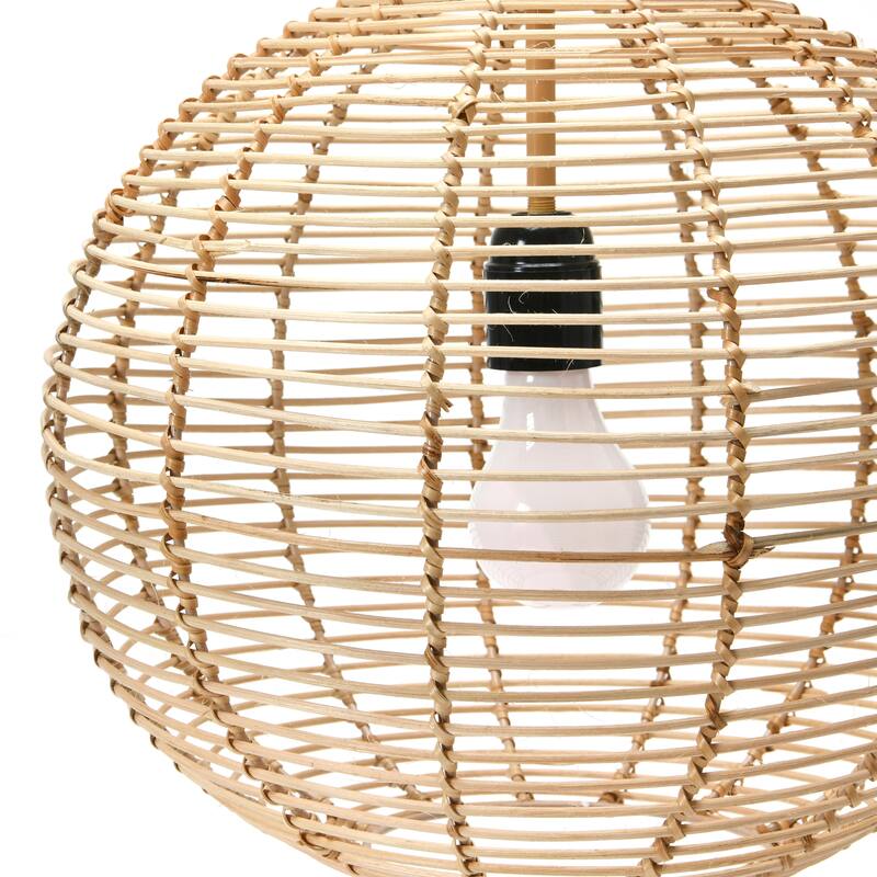 Hand Woven Rattan Ceiling Light