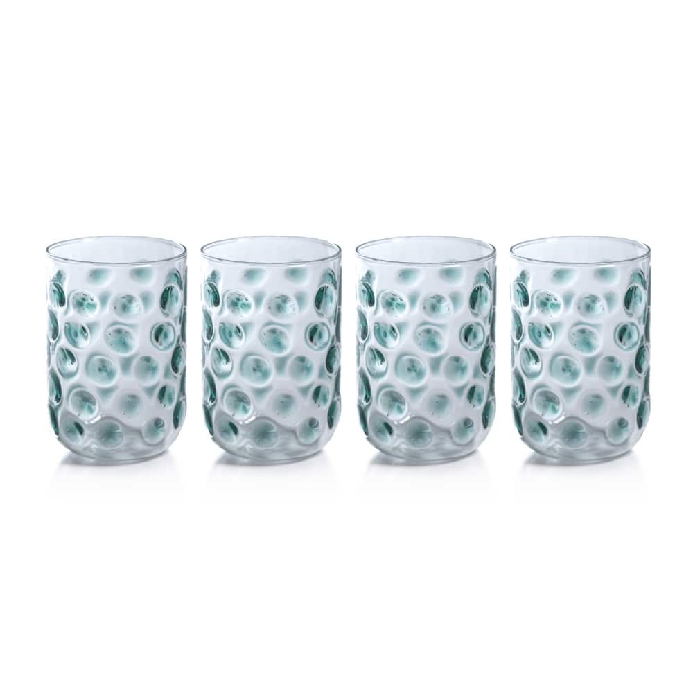 Abbeville Glass Tumblers, Set of 4
