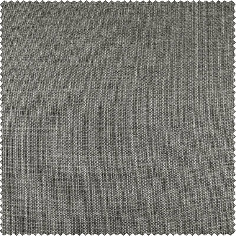 Exclusive Fabrics Italian Faux Linen Grommet Room Darkening Curtains (1 Panel) - Contemporary Elegance, Stylish Functionality