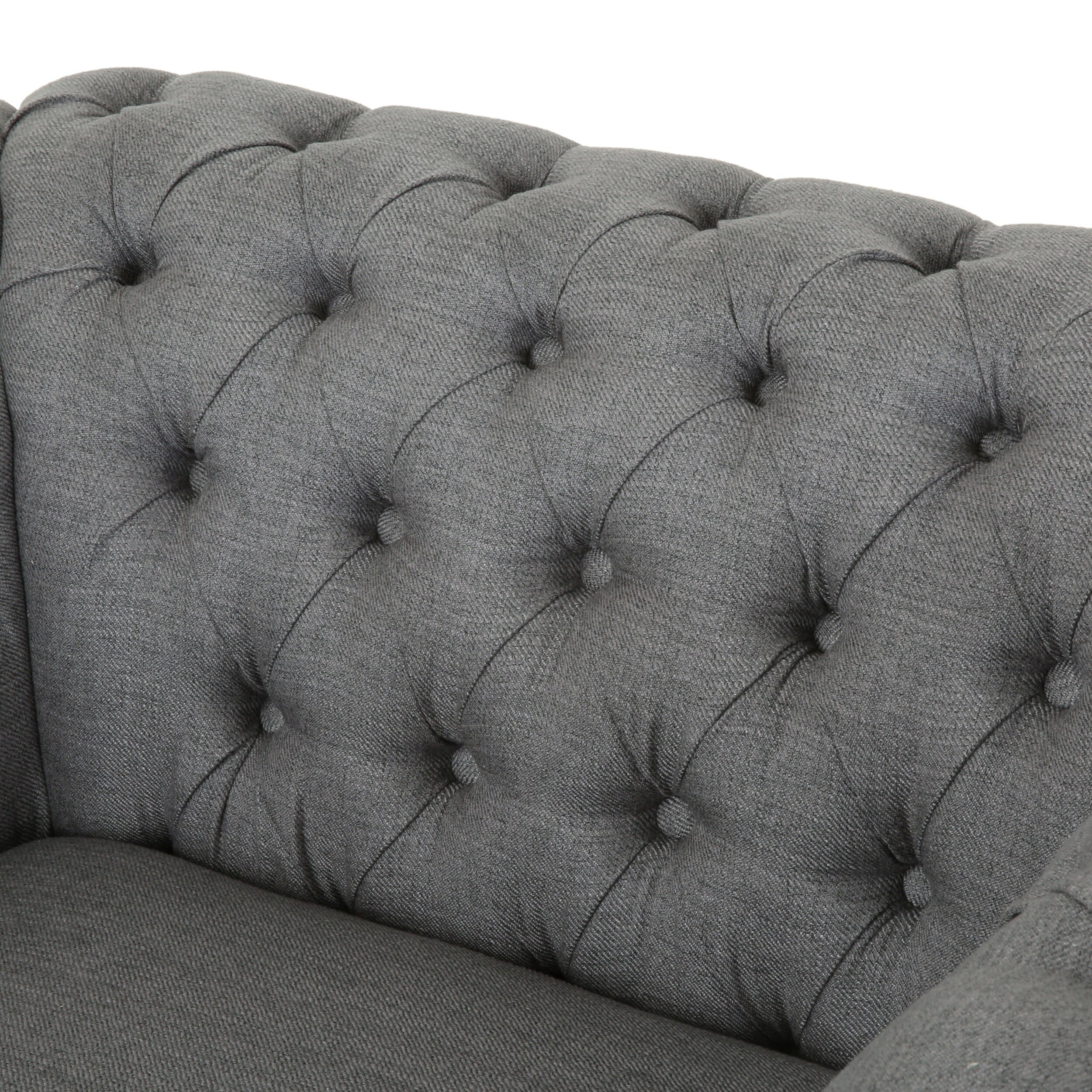 Hankins modern glam chesterfield chaise lounge online