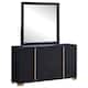 Option Dresser with Mirror (Black)