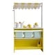 preview thumbnail 14 of 12, Teamson Kids Pretend Play Lemonade Stand Playset with Interactive Accessories in Yellow and White for Age 3 Toddler