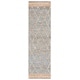 preview thumbnail 76 of 93, SAFAVIEH Handmade Natural Fiber Bethia Casual Jute Trellis Rug 2'6" x 10' Runner - Light Blue - Runner