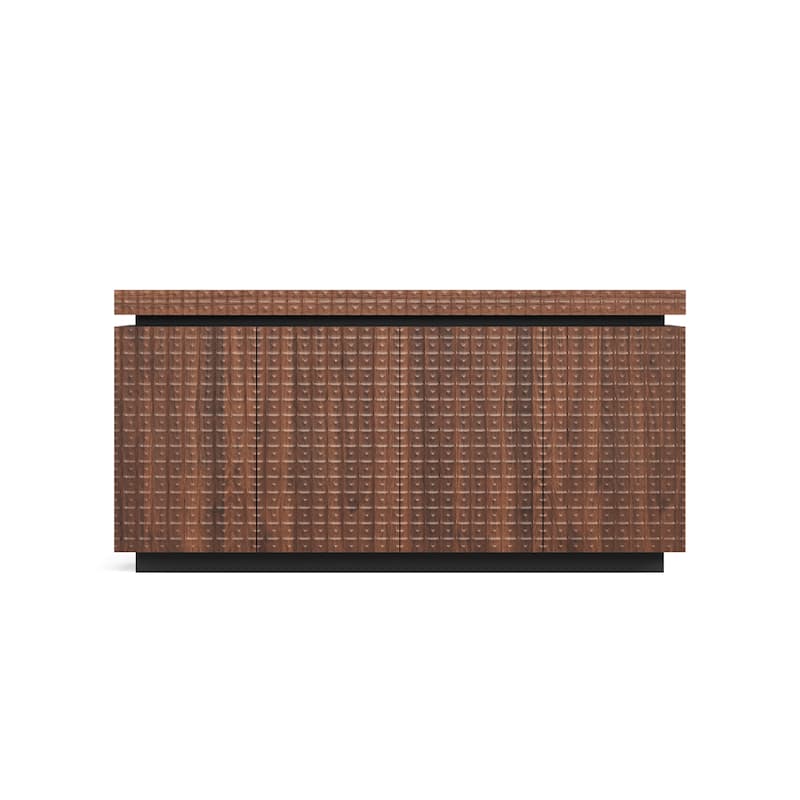 Sideboard Buffet Cabinet,Modern Accent Storage Sideboard, Luxurious Floor Cabinet Buffet with Freestanding Anti Dumping